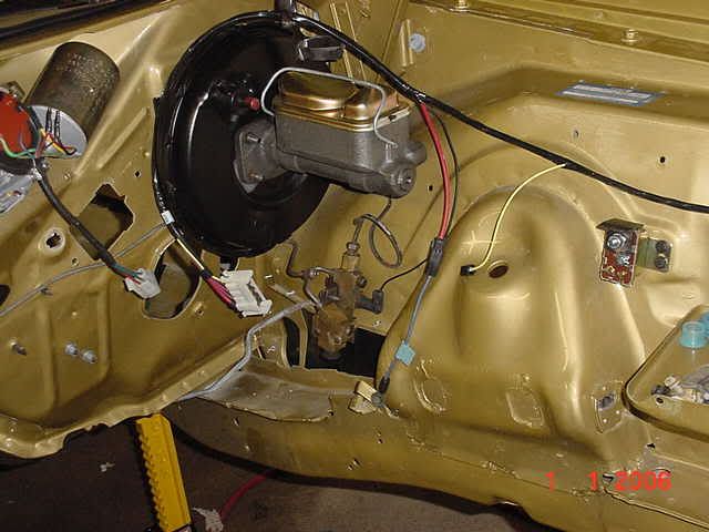 In need pics of 71 cuda brake/fuel routing pics - Moparts ... jeep engine wiring harness conversion 